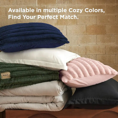 🌟6-Piece Gentlesoft 2-in-1 Comforter Set All-Season Detachable Blanket with SnapTech