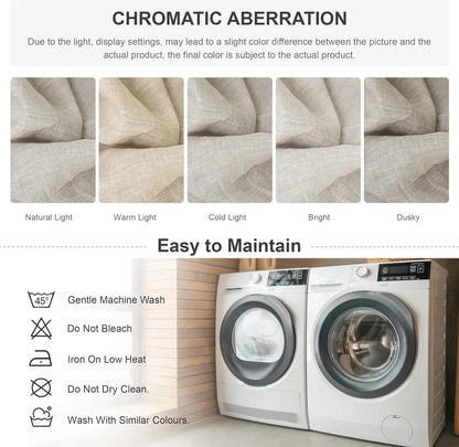 100% Linen 4-Piece Bed Sheet Set — 1 Flat Sheet, 1 Fitted Sheet & 2 Pillowcases — Breathable, Moisture-Wicking, Soft & Durable Bedding